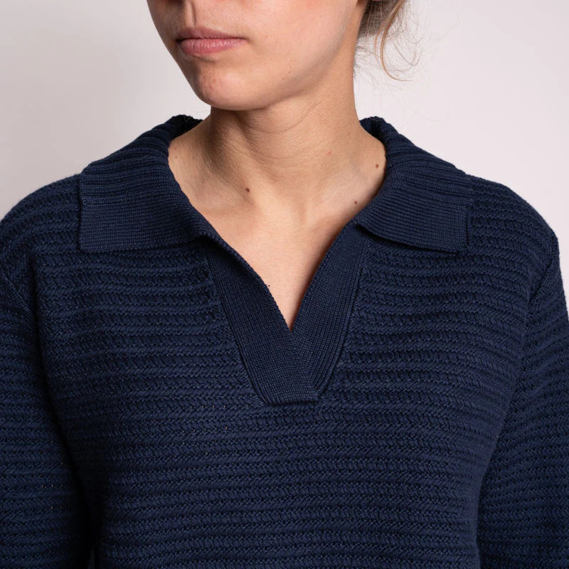 Herringbone Collar Sweater