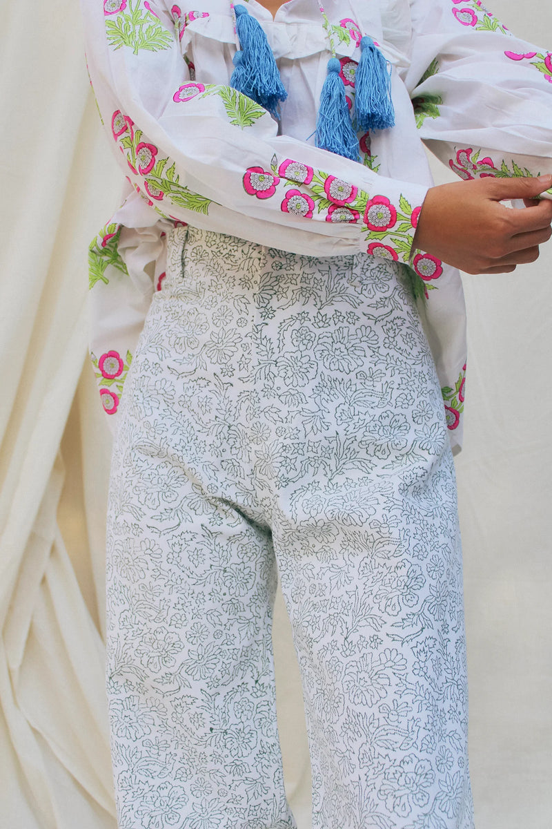 SZ Block Prints Disco Pants – Erica Wilson SZ Block Prints Disco Pants – Erica Wilson