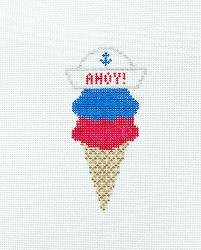 Olivia Grace Needlepoint Scoops Ahoy Erica Wilson