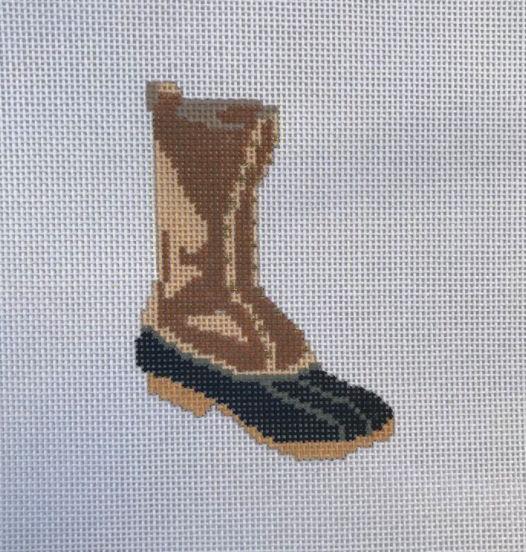 Pip Roo LL Bean Boot Needlepoint Canvas Erica Wilson