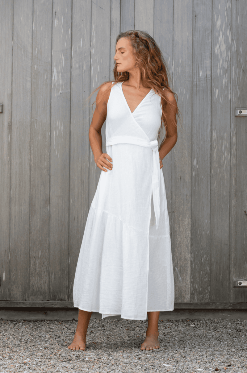 Custom sales wrap dress