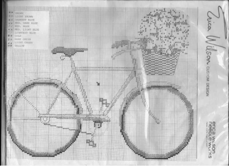 Bicycle Cross Stitch
