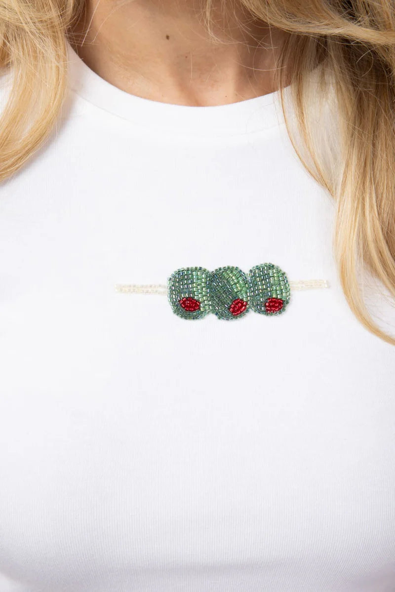 Olives Beaded Tee