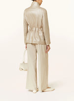 Laminated Linen Field Jacket
