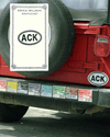 ACK Bumper Sticker Needle Minder