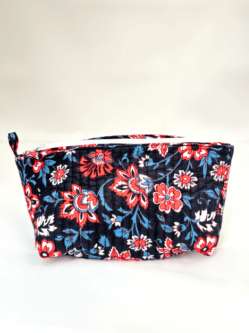 Quilted Makeup Bag