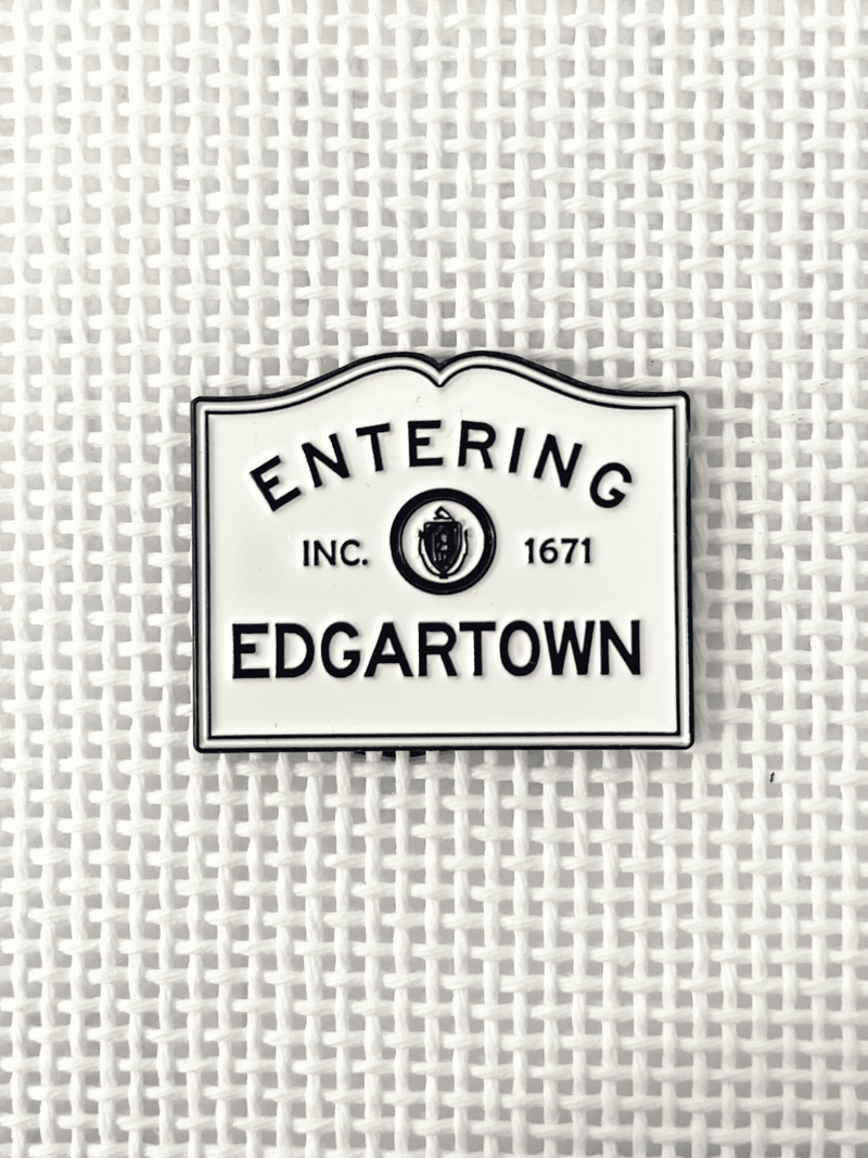 Erica Wilson Entering Edgartown Needle Minder