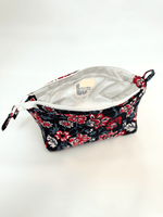 Quilted Makeup Bag