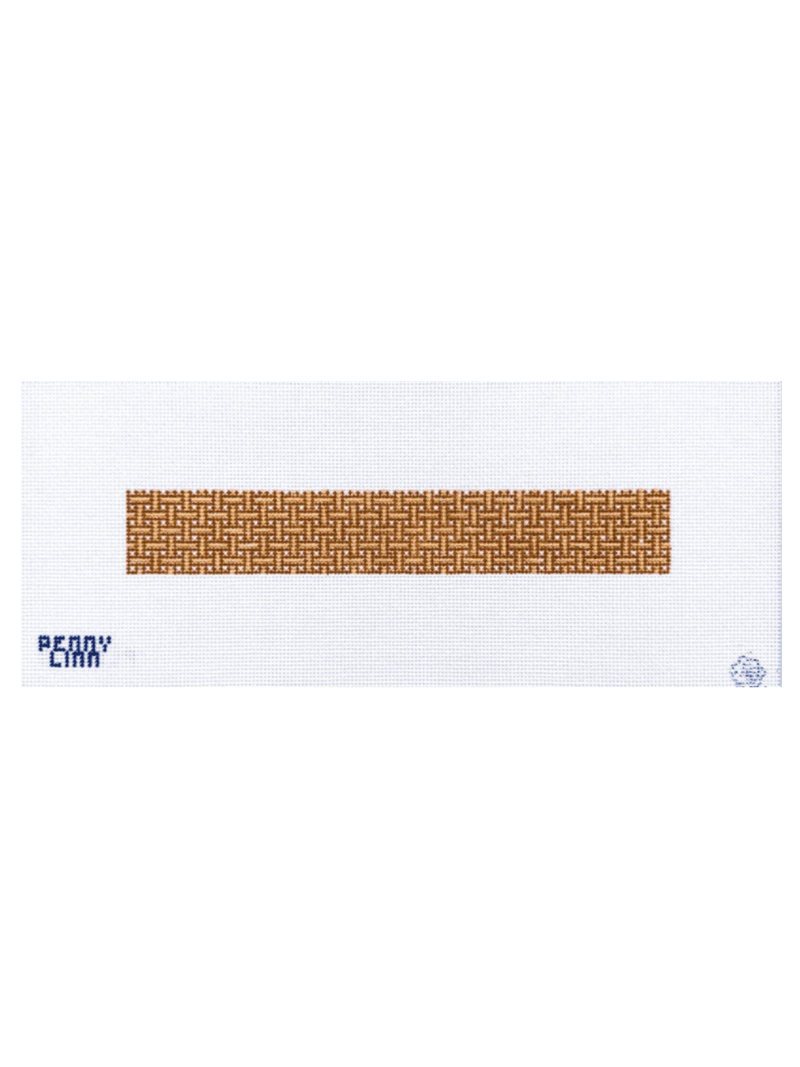 Basketweave Key Fob