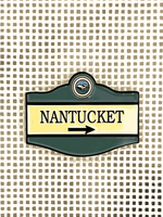 Nantucket Sign Needle Minder
