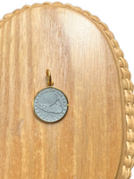 Gold Small Nantucket Medallion