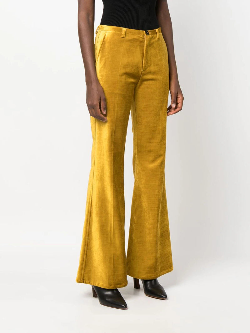 Velvet Palazzo Pant