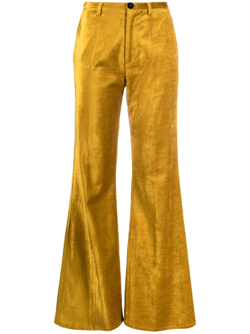 Velvet Palazzo Pant