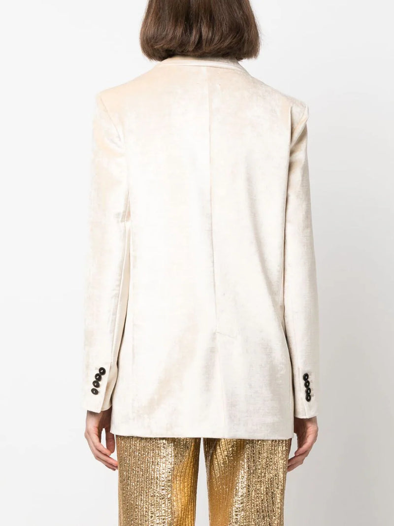 Cotton Viscose Velvet Jacket