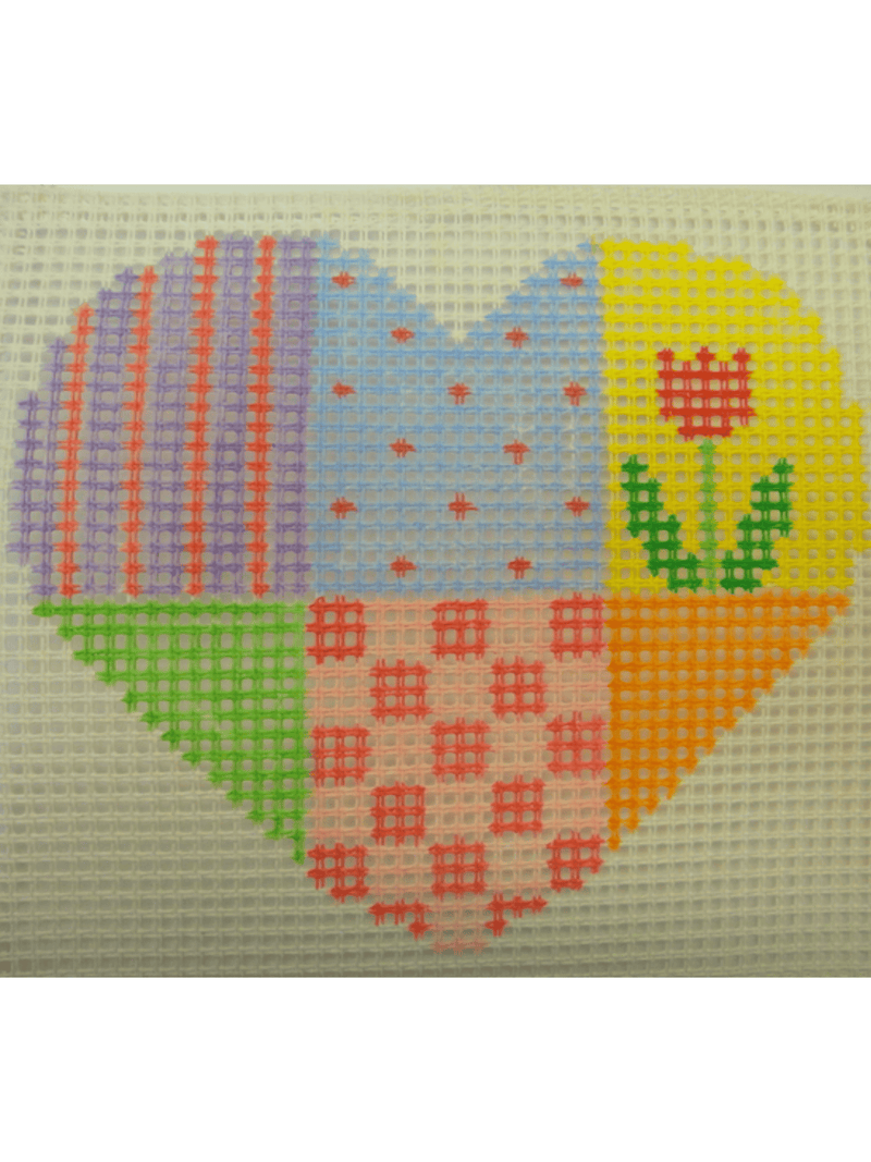 Patchwork Heart Quick Kit 6"