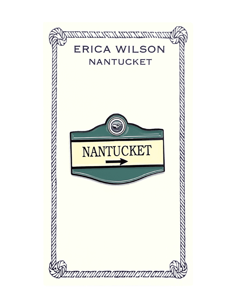 Nantucket Sign Needle Minder