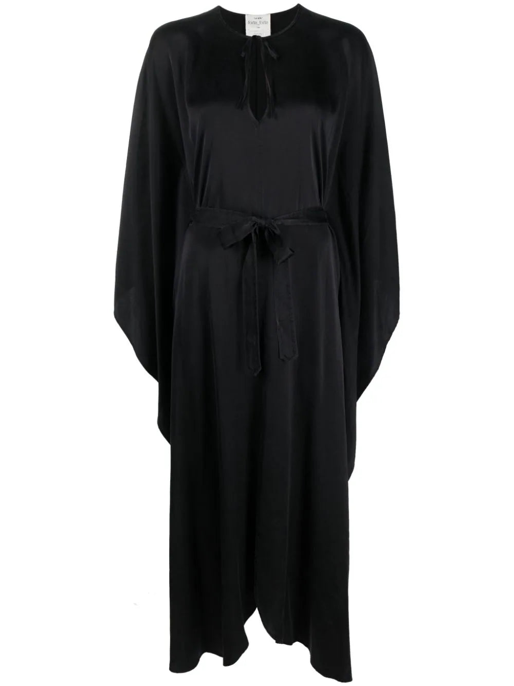 Silk Satin Chic Kaftan Dress