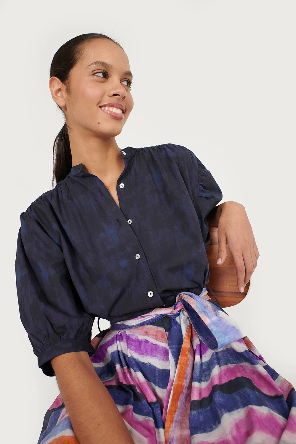 Kissa Organic Cotton Mini Dress