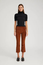 Crop Flare Corduroy