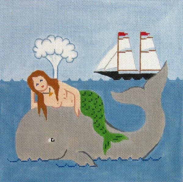 Mermaid on the Whale