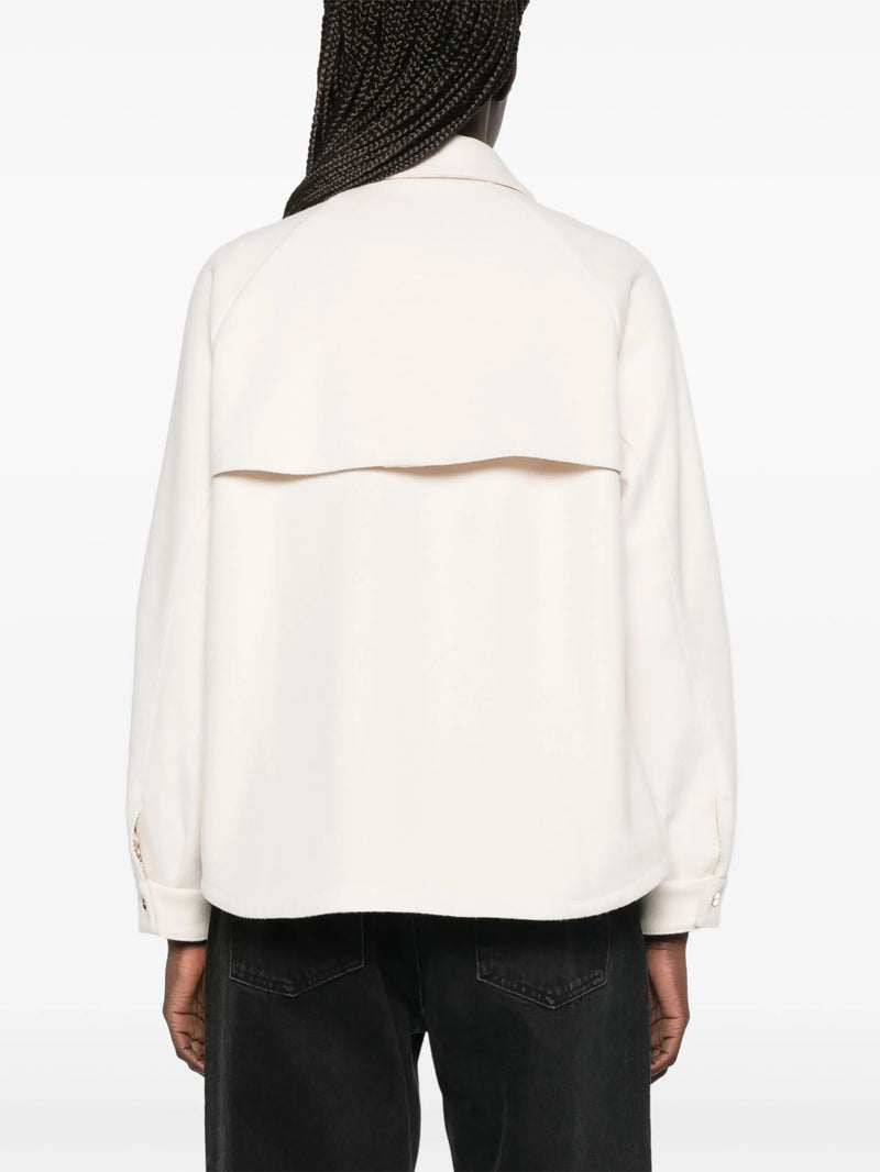 Virgin Wool Shirt Jacket