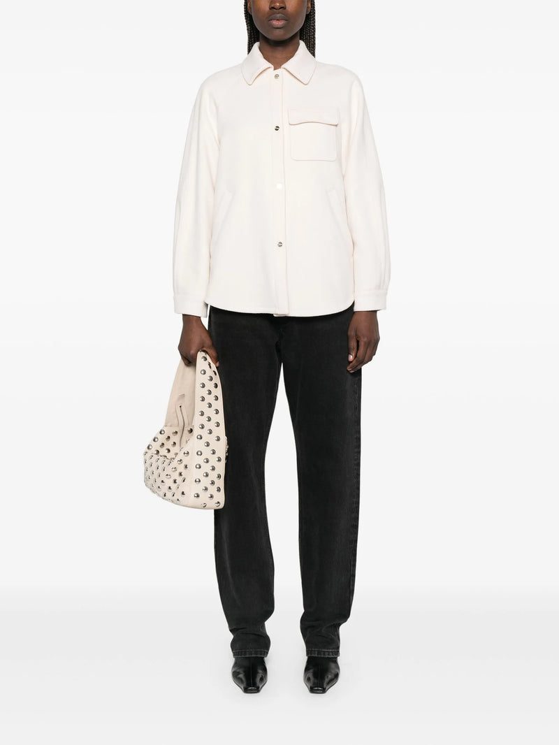 Virgin Wool Shirt Jacket