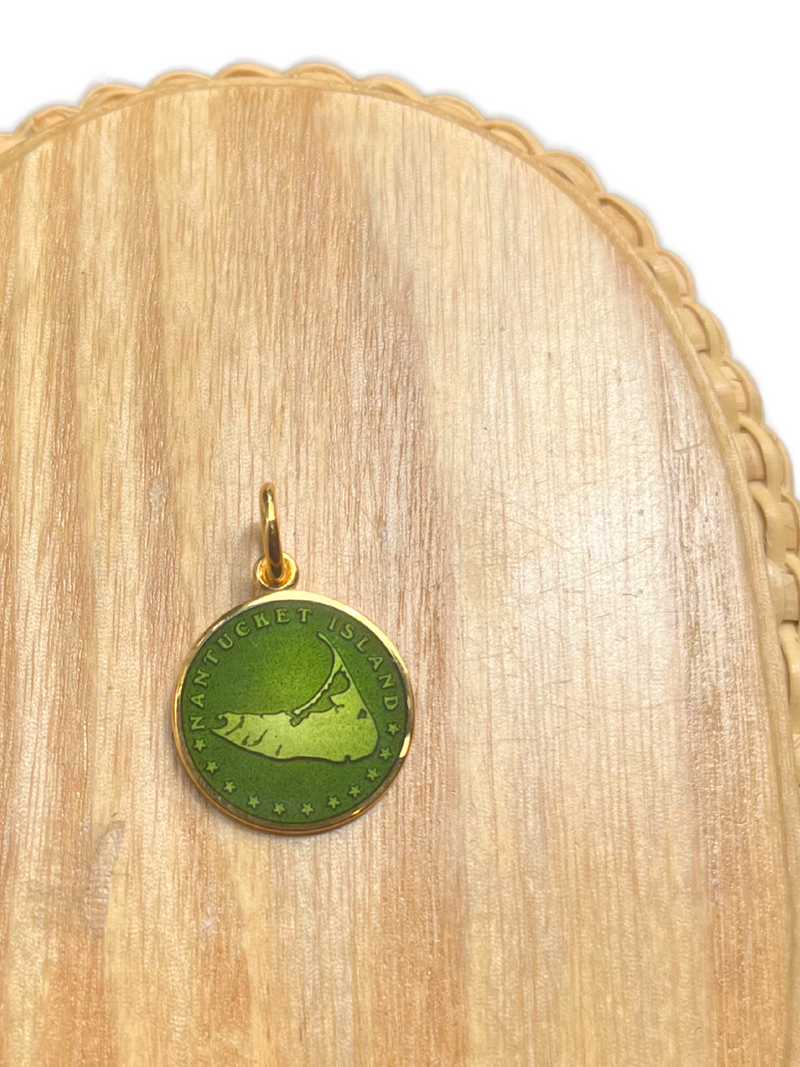 Gold Small Nantucket Medallion