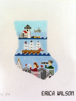Widows Walk Mini Sock