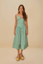 Bicolor Stripes Dress