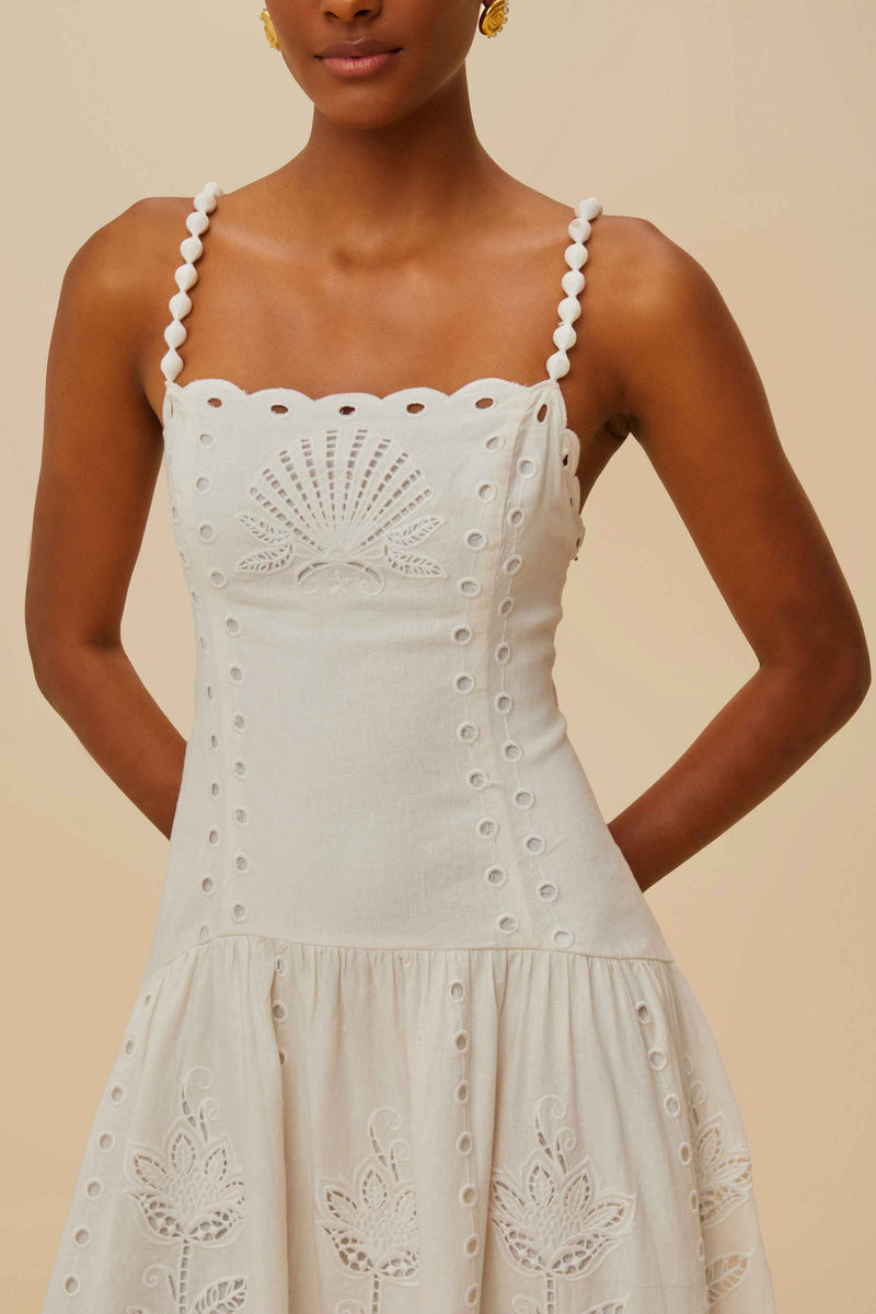 Off-White Richilieu Midi Dress