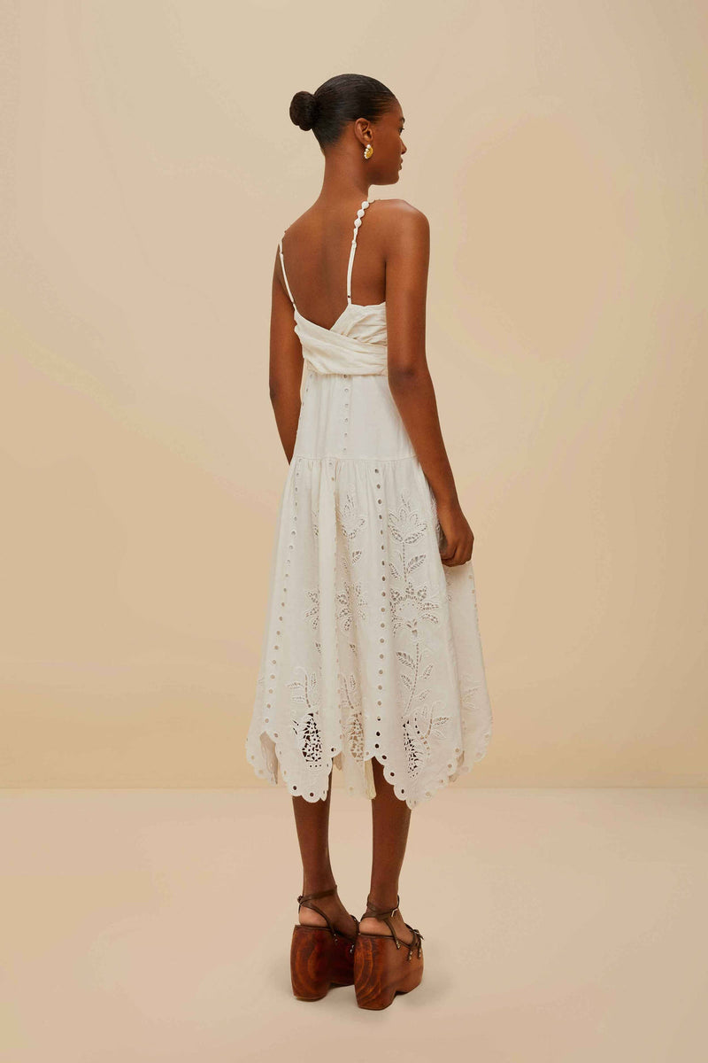 Off-White Richilieu Midi Dress