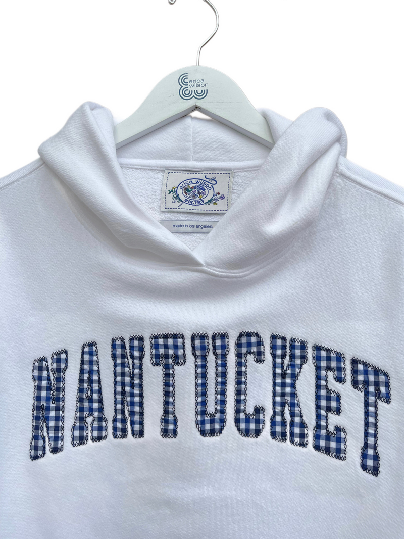 Nantucket Gingham Sweatshirt