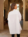 Victoria White Italian Tuxedo Shirt