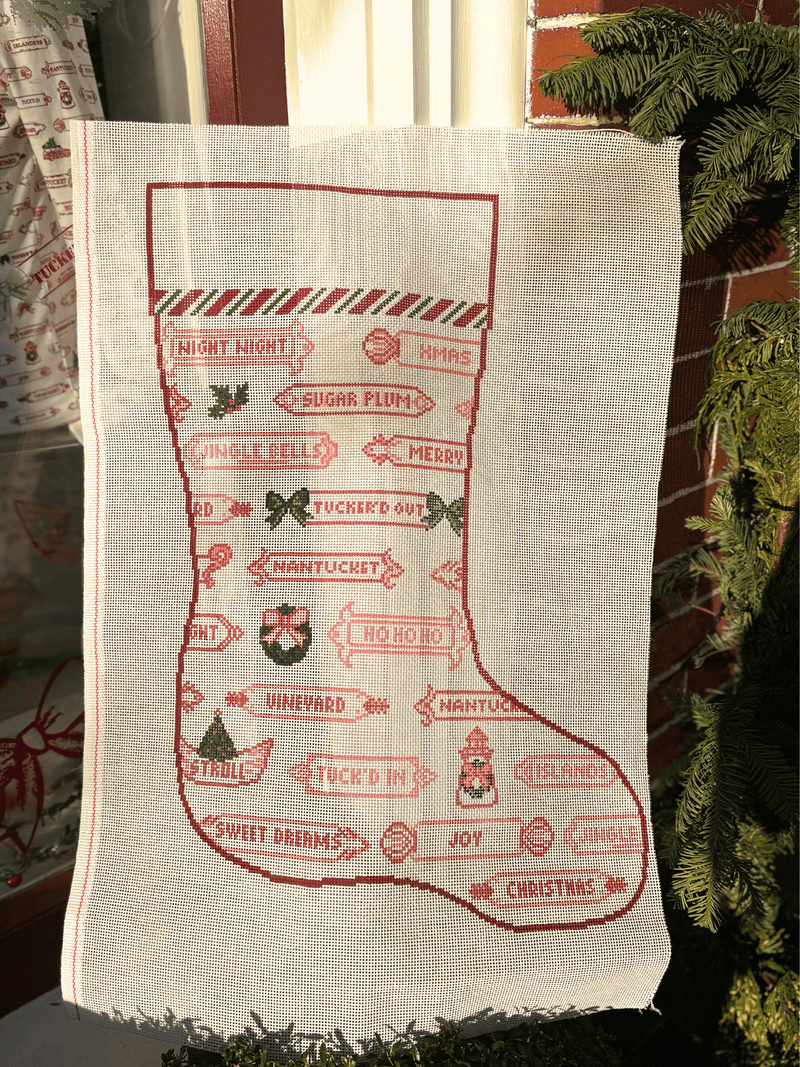Tuck'd In Quarter Board Holiday Stocking