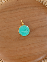 Gold Large Nantucket Medallion