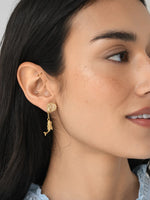 Asymmetric Drop Earrings
