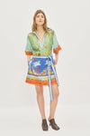 Surrealist Summer V Mini Dress
