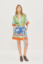Surrealist Summer V Mini Dress