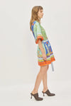 Surrealist Summer V Mini Dress