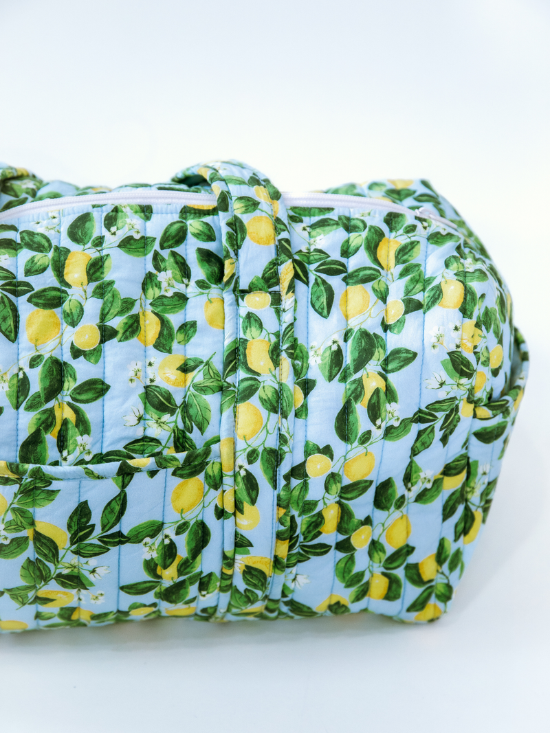 Quilted Duffel Bag