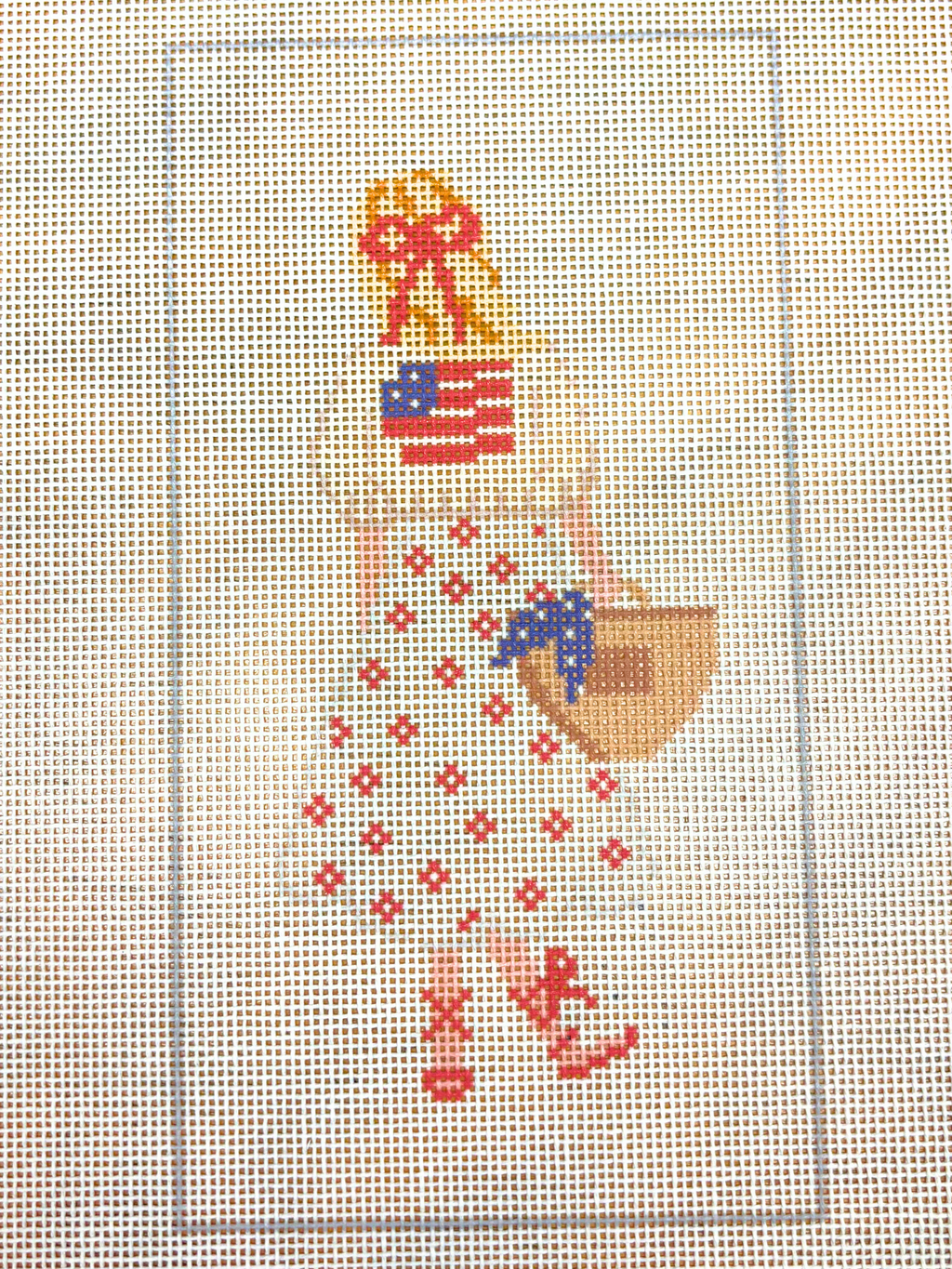 Flag Sweater Girl