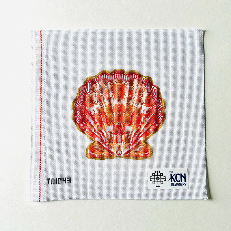 Scallop Ornament Orange