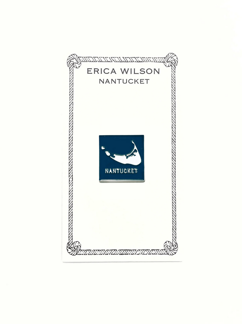 Nantucket Island Map Needle Minder