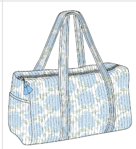 Quilted Duffel Bag