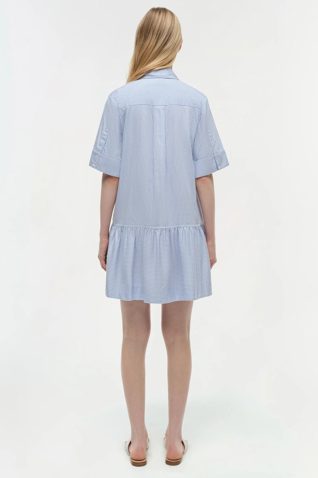 Cris Short Sleeve Shirt Dress