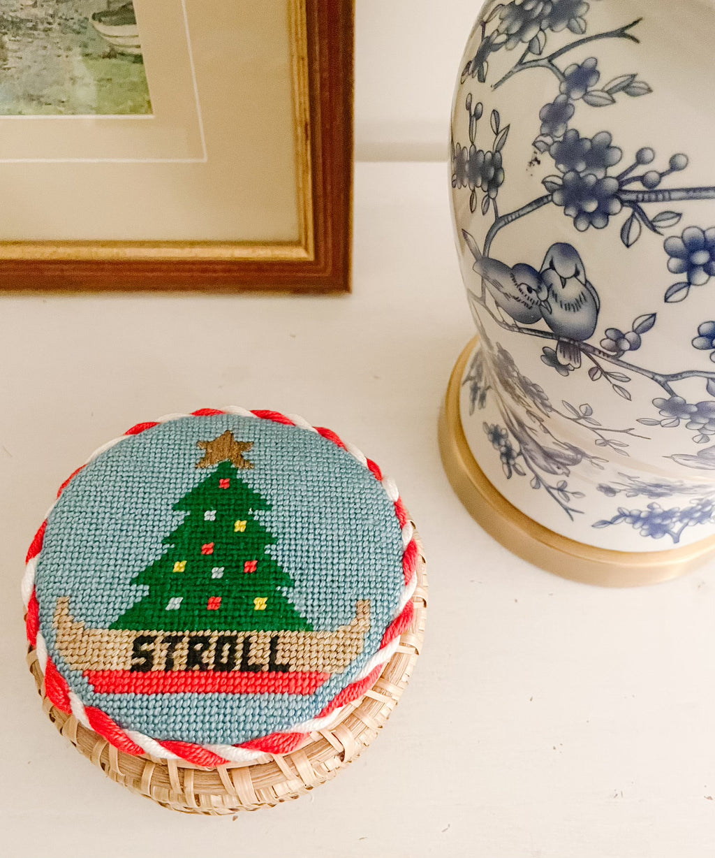 Stroll Row Boat Ornament