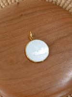 Gold Large Nantucket Medallion