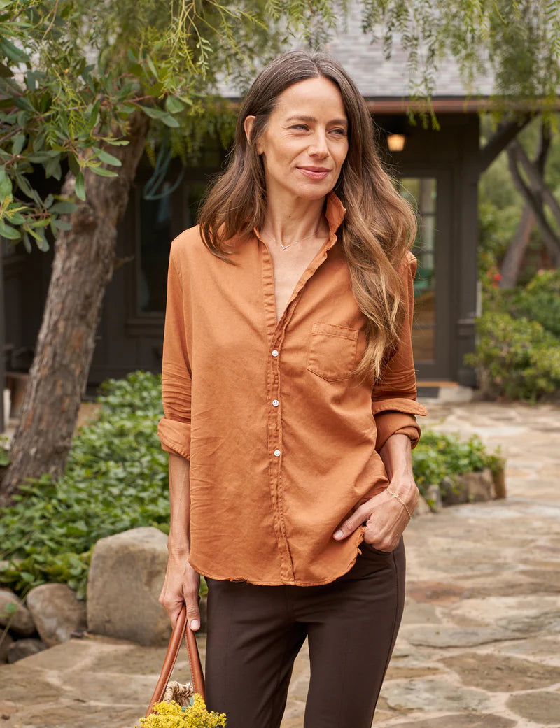 Toffee Eileen Relaxed Denim Button-Up