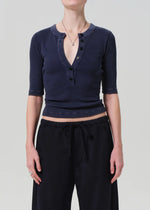 Nali Short Sleeve Henley