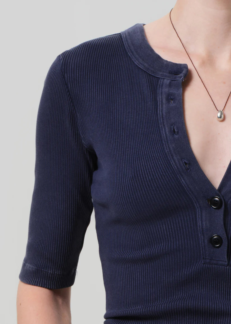 Nali Short Sleeve Henley